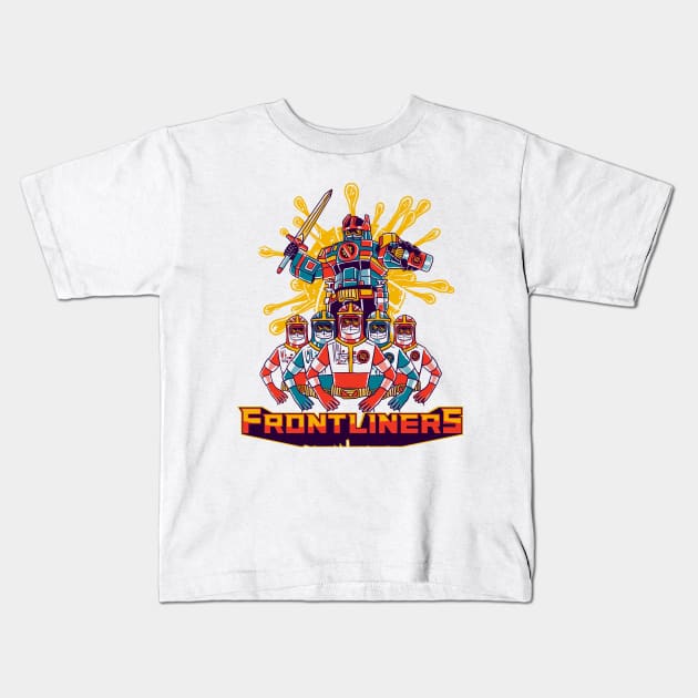 frontliners Kids T-Shirt by art of gaci